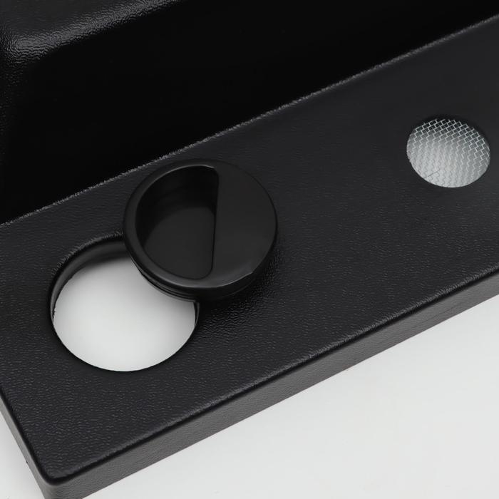 Аквариум - террариум с крышкой и мостиком, 35 литров, 50 x 25 x 30 см, черный Аквариум - террариум с крышкой и мостиком, 35 литров, 50 x 25 x 30 см, черный