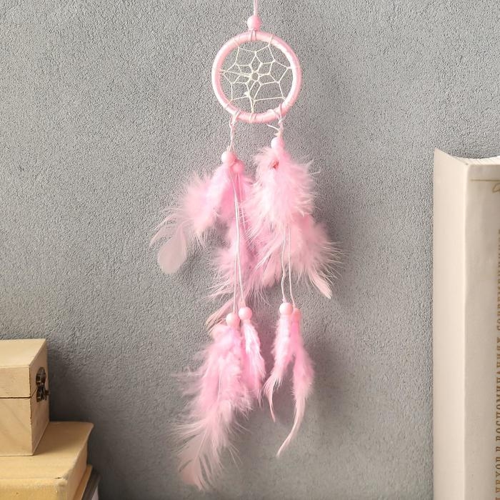 Ловец снов Ловец снов "Плетёный цветок" МИКС d=5 см 24 см