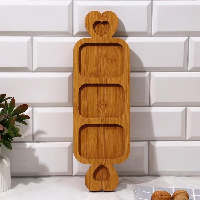 Менажница, набор 2 шт., дерево «Посуда: домашние мелочи», домик 24х21 см., мена жница 40х12.3 см. Менажница, набор 2 шт., дерево «Посуда: домашние мелочи», домик 24х21 см., мена жница 40х12.3 см.