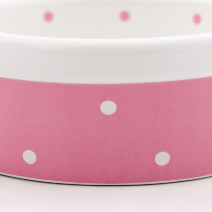 Миска керамическая  Миска керамическая "Princess" 100 мл  малая 8,5 х 3,5 см, розовая