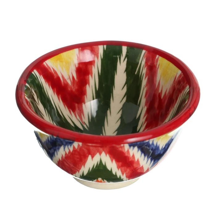 Пиала Риштанская керамика  Пиала Риштанская керамика "Атлас", 8,5 см, малая коньячная