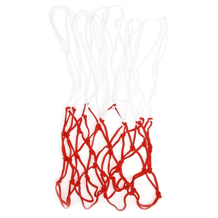 Сетка баскетбольная ONLYTOP, 50 см, нить 3 мм, 2 шт. Сетка баскетбольная ONLYTOP, 50 см, нить 3 мм, 2 шт.