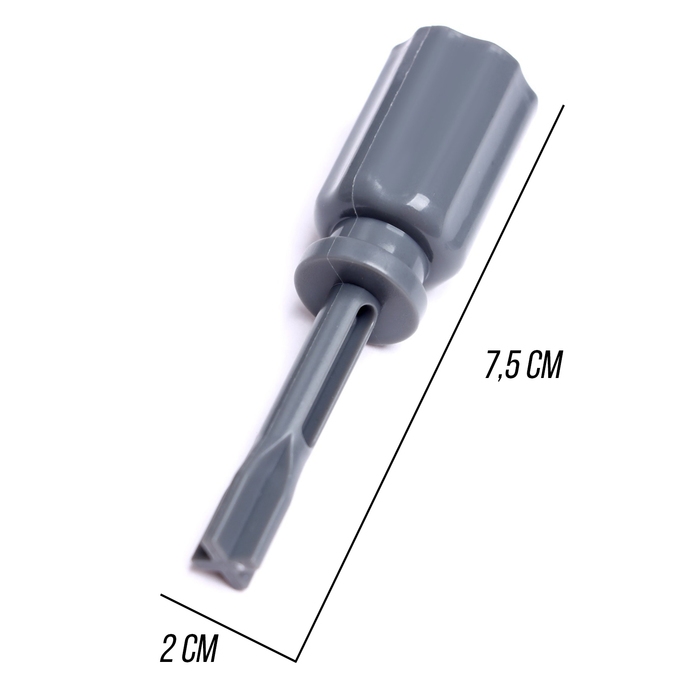 Конструктор винтовой «Машина с ковшом», с отвёрткой, 26 деталей Конструктор винтовой «Машина с ковшом», с отвёрткой, 26 деталей