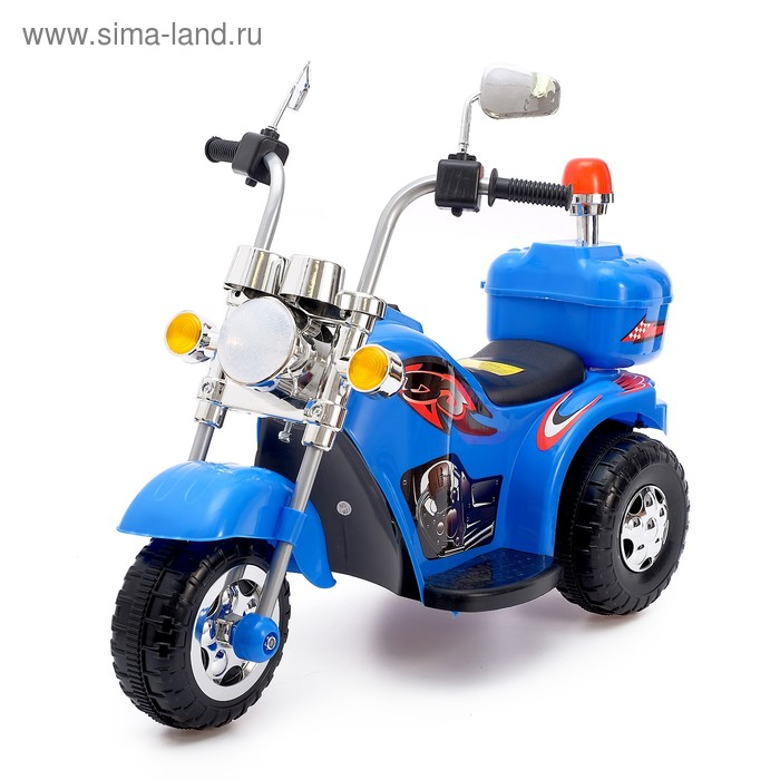 Электромобиль «Чоппер», цвет синий Электромобиль «Чоппер», цвет синий