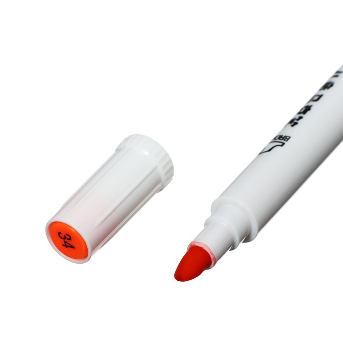 Набор маркеров, двусторонние, пулевидный и скошенный наконечники, 36 цветов Набор маркеров, двусторонние, пулевидный и скошенный наконечники, 36 цветов