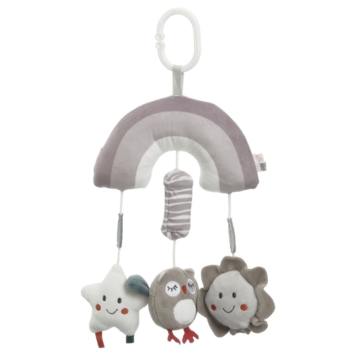 Подвеска - погремушка «Совушка», пищалка, шуршит, на кроватку, коляску, Крошка Я Подвеска - погремушка «Совушка», пищалка, шуршит, на кроватку, коляску, Крошка Я