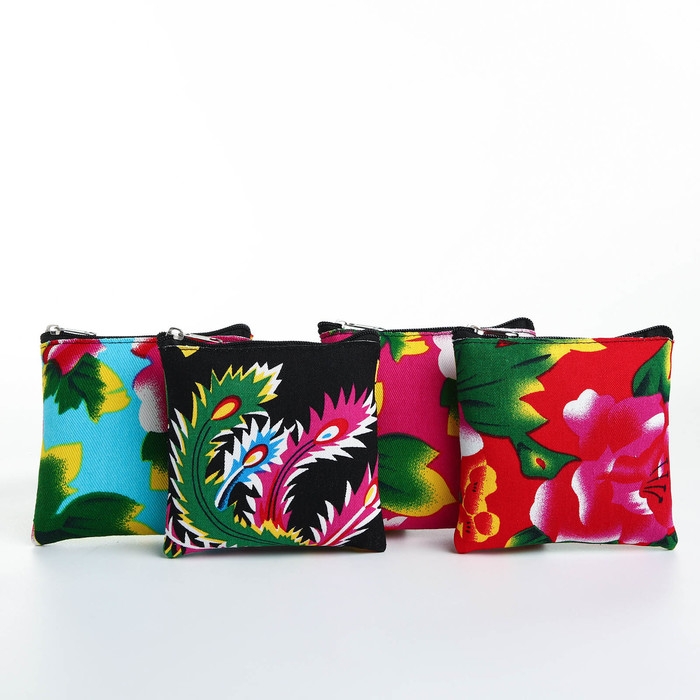 Кошелёк женский на молнии, цвет МИКС Кошелёк женский на молнии, цвет МИКС