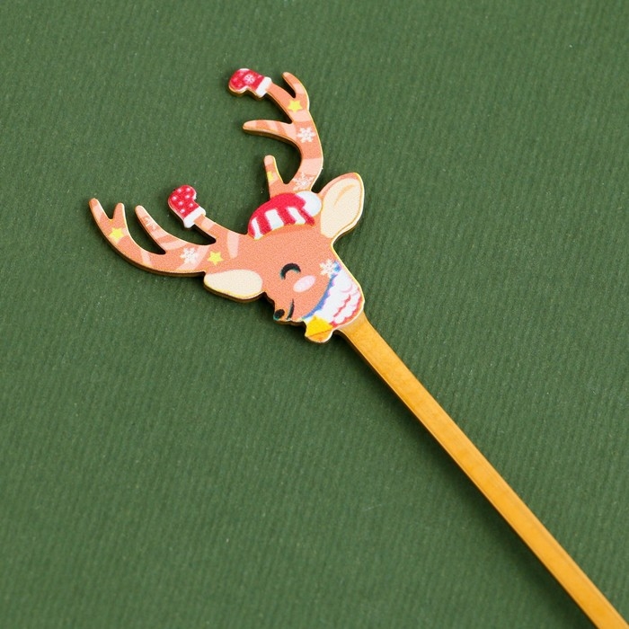 Ложка столовая с формовой ручкой &laquo;Тепла и уюта в Новом году!&raquo;, 2,7 х 14,5 см