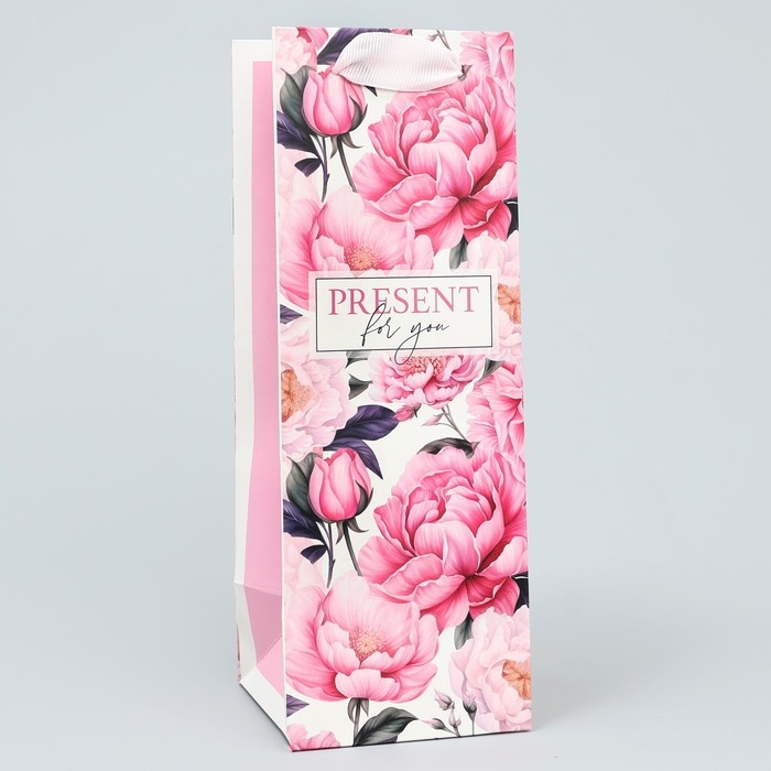 Пакет подарочный, упаковка For you, 9 х 25 х 8.9 см Пакет подарочный, упаковка For you, 9 х 25 х 8.9 см