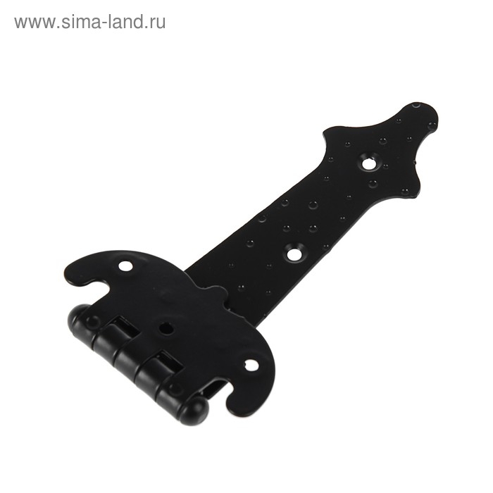 Петля стрела фигурная, ПС-150-S, цвет черный матовый Петля стрела фигурная, ПС-150-S, цвет черный матовый