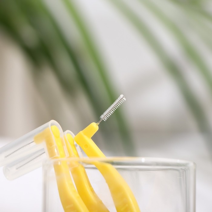 Ершики для брекетов и зубов, набор 20 шт., 0.7 мм Ершики для брекетов и зубов, набор 20 шт., 0.7 мм