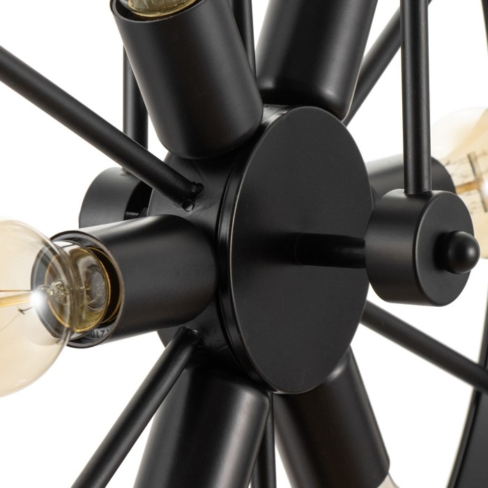 Светильник BayerLux Светильник BayerLux "Колеса" 18x40Вт E27 черный 65х10х150 см