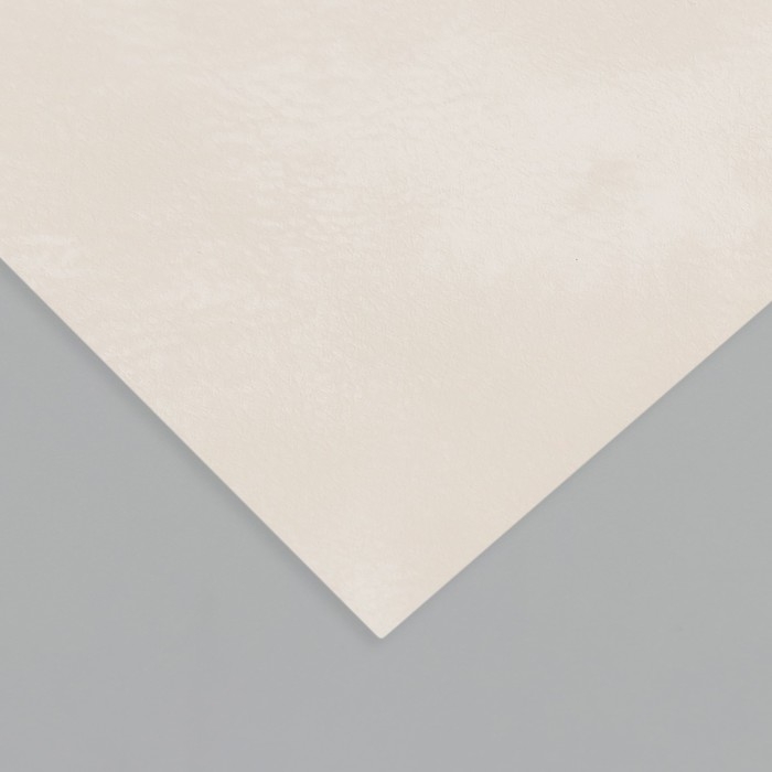 Лист для творчества иск.кожа Лист для творчества иск.кожа "Масло. Матовый" белый лист 33х20 см толщина 0,74 мм