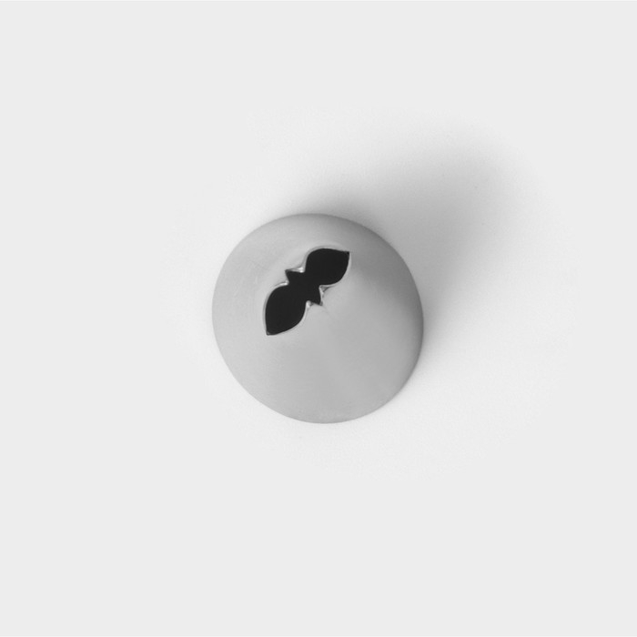 Насадка кондитерская KONFINETTA «Лепесток», d=2,3 см, выход d=1,4 см, нержавеющая сталь Насадка кондитерская KONFINETTA «Лепесток», d=2,3 см, выход d=1,4 см, нержавеющая сталь