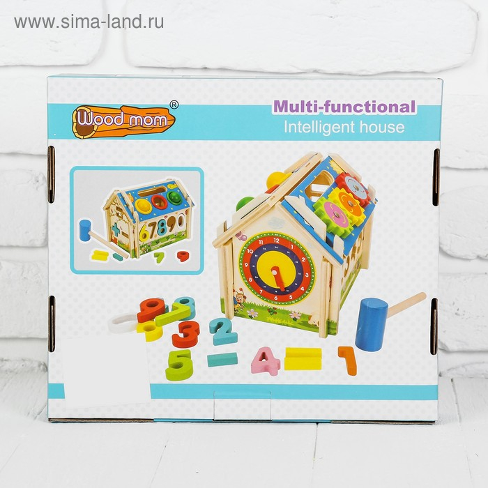 Сортер «Домик с шестерёнками» Сортер «Домик с шестерёнками»