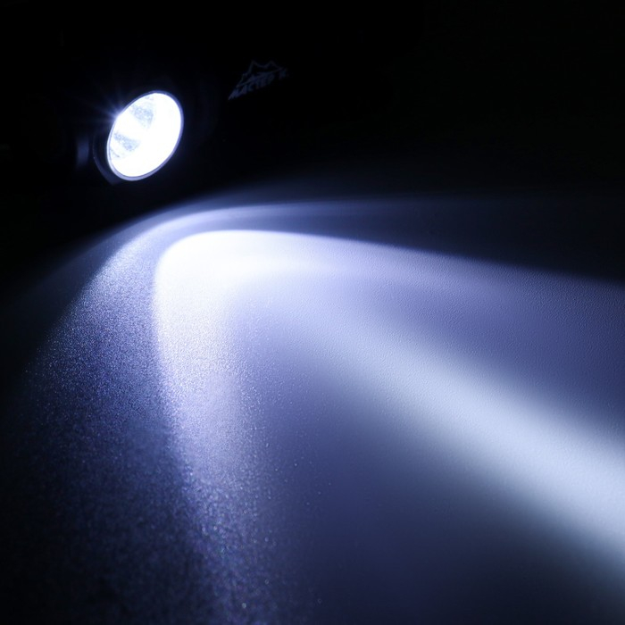 Фонарь налобный аккумуляторный  Фонарь налобный аккумуляторный "Мастер К" 7 Вт, 1200 мАч, 90 лм, 3 режима, 8 х 2.5 см, USB