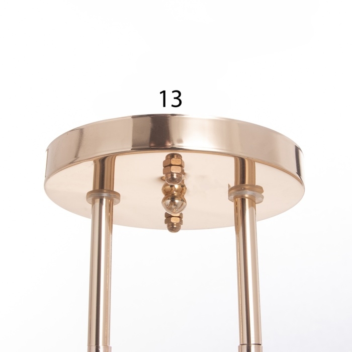 Люстра Люстра "Алета" бп 3х40Вт Е27 Золото МОДЕЛЬ: 2800430