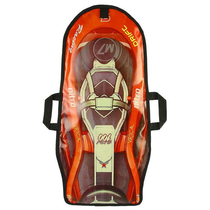 Санки-ледянки «Машинка № 11», 74х35 см, цвета МИКС Санки-ледянки «Машинка № 11», 74х35 см, цвета МИКС