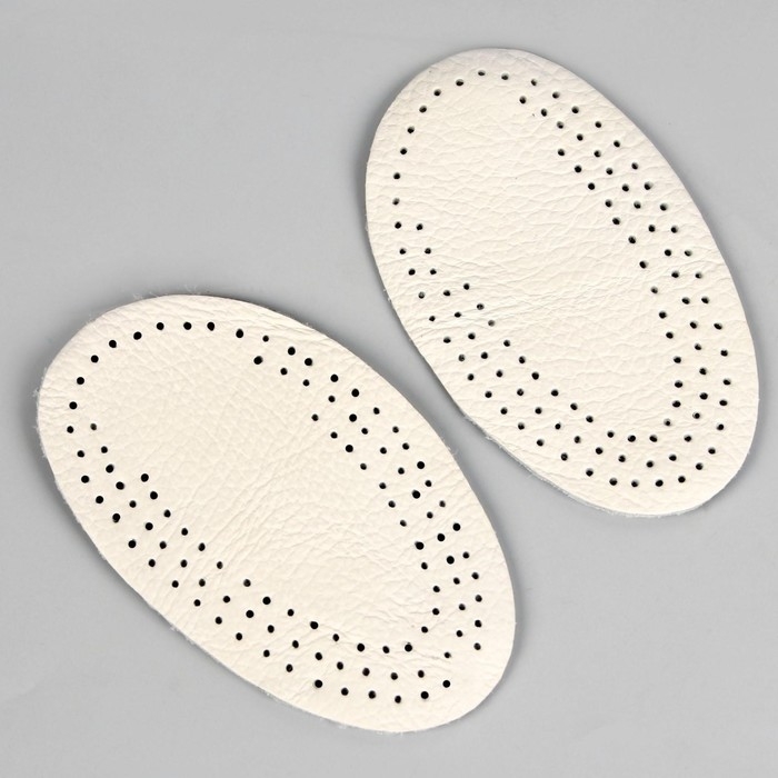 Полустельки для обуви, дышащие, пара, цвет белый Полустельки для обуви, дышащие, пара, цвет белый