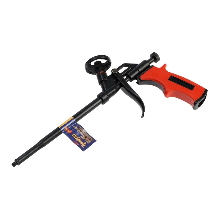 Пистолет для монтажной пены ТУНДРА ПРОФИ, металлический корпус с тефлоновым покрытием Пистолет для монтажной пены ТУНДРА ПРОФИ, металлический корпус с тефлоновым покрытием