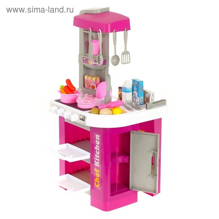 Игровой модуль кухня «Талантливый повар», свет, звук, бежит вода из крана, цвета МИКС Игровой модуль кухня «Талантливый повар», свет, звук, бежит вода из крана, цвета МИКС