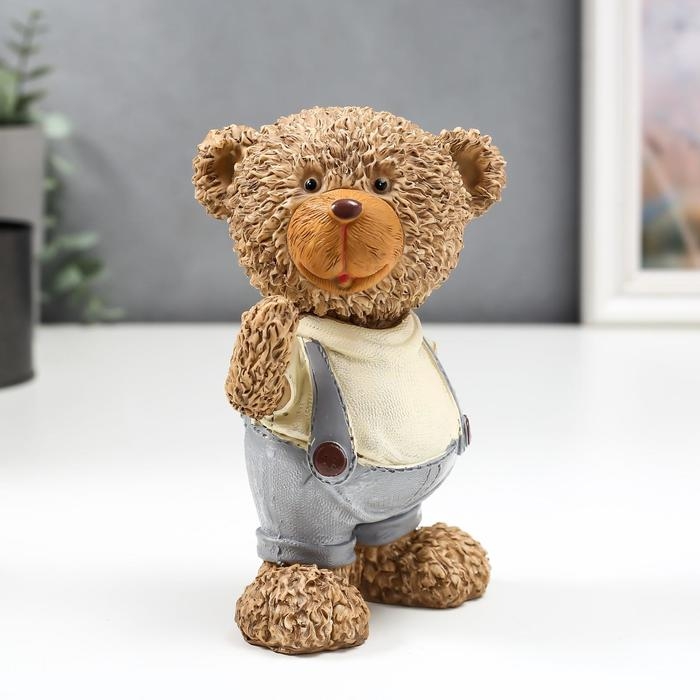 Сувенир полистоун Сувенир полистоун "Милый мишка" МИКС 15х9,5х6,5 см