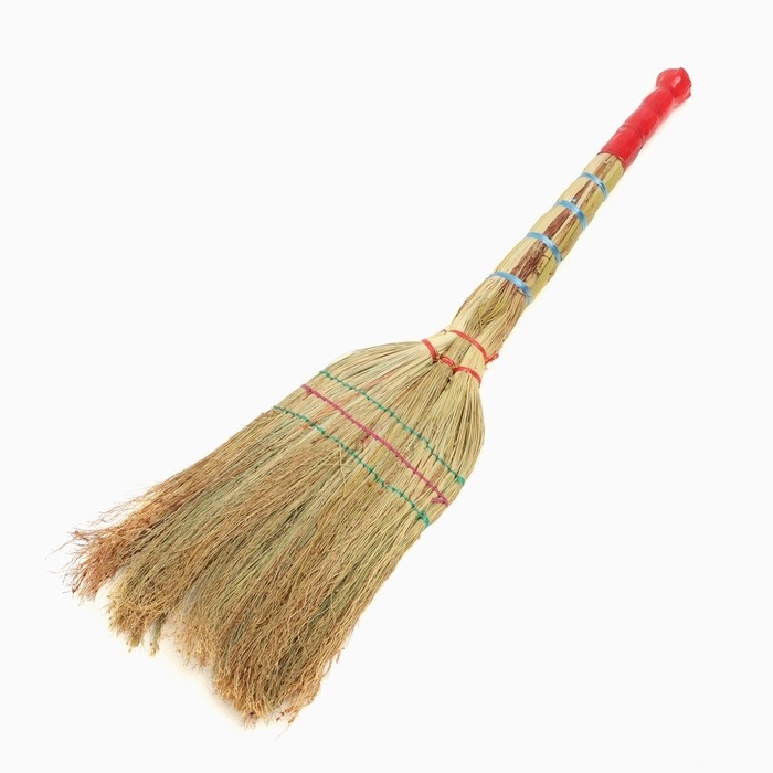 Веник узбекский из сорго 3х-прошивной 3х-лучевой, 87-96 см, (фасовка 50шт.) Веник узбекский из сорго 3х-прошивной 3х-лучевой, 87-96 см, (фасовка 50шт.)