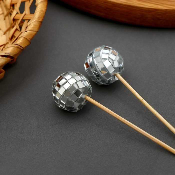 Шпажки «Диско-шар», набор 2 шт. Шпажки «Диско-шар», набор 2 шт.