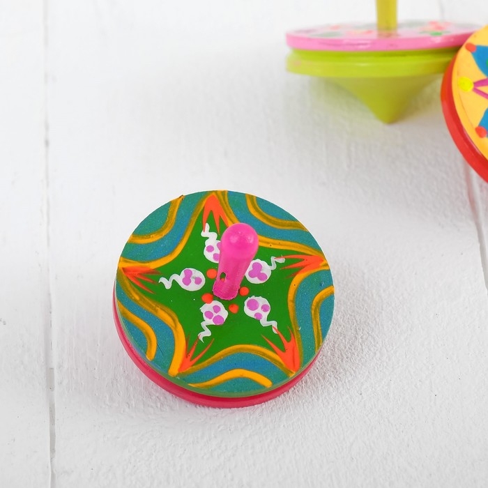 Волчок двойной большой Волчок двойной большой "Расписной", МИКС