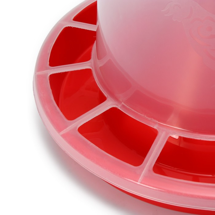 Кормушка бункерная для домашней птицы на 10 кг, пластик Кормушка бункерная для домашней птицы на 10 кг, пластик