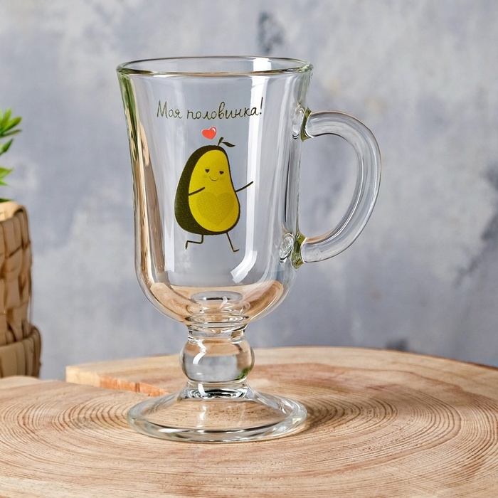 Набор кружек для глинтвейна Набор кружек для глинтвейна "Авокадо-половинки"две штуки в коробке, специи