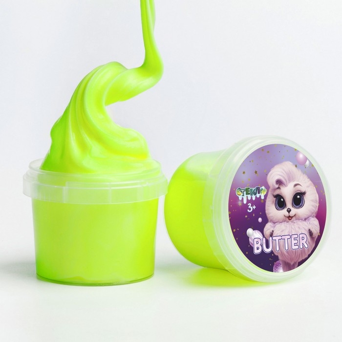 Слайм «Стекло», серия Butter, жёлтый цвет, 75 г Слайм «Стекло», серия Butter, жёлтый цвет, 75 г
