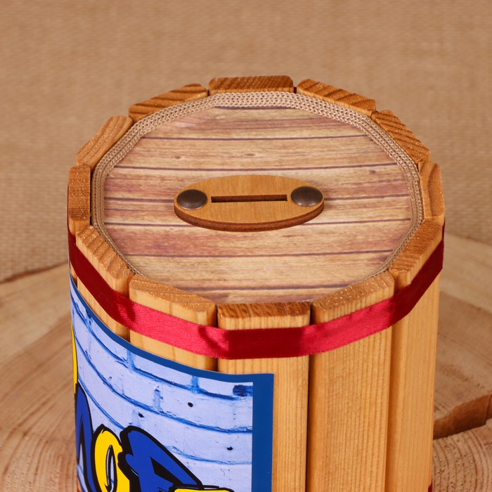 Бочка-копилка Бочка-копилка "На море", 14х12х12 см