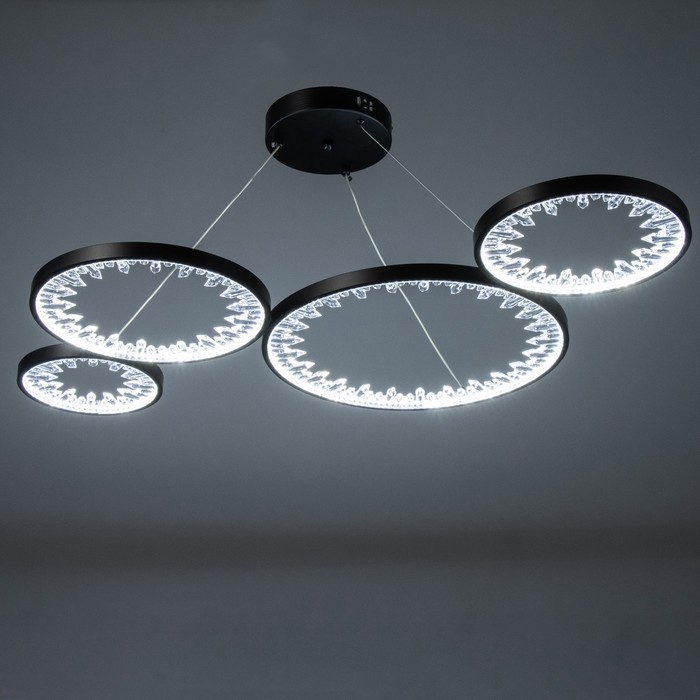 Светильник Светильник "Кристалл" LED 130Вт 3000-6000К черный 96х55х100 см BayerLux