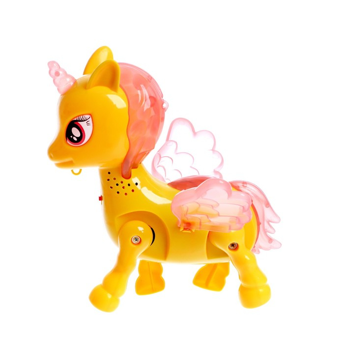 Игрушка «Любимый единорог», ходит, свет, русская озвучка Игрушка «Любимый единорог», ходит, свет, русская озвучка