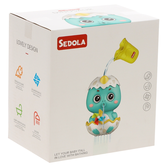 Игрушка для ванны лейка-брызгалка «Дракоша» Игрушка для ванны лейка-брызгалка «Дракоша»