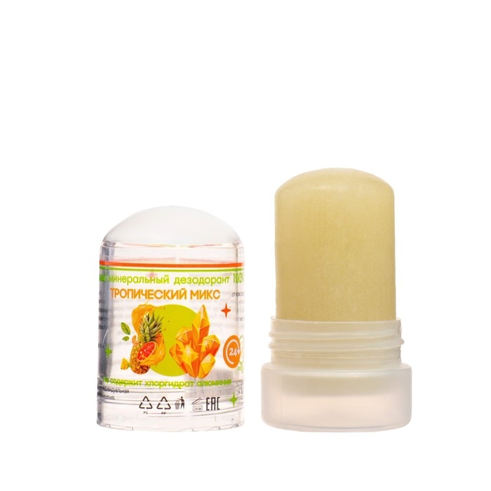 Минеральный дезодорант «Тропический микс», 60 г Минеральный дезодорант «Тропический микс», 60 г