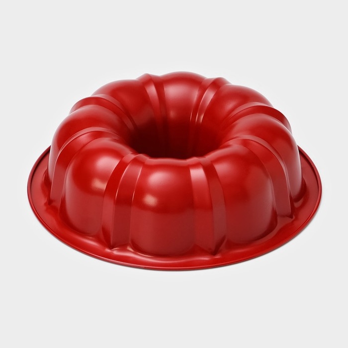 Форма для выпечки Доляна &laquo;Ренард&raquo;, 24&times;7 см, антипригарное покрытие, цвет красный