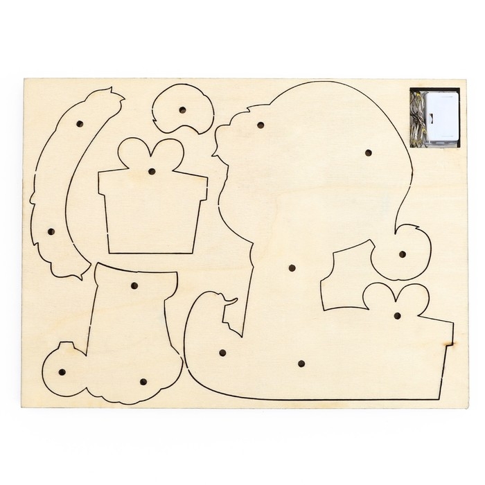 Набор для творчества «Новогодний ночник. Змея» Набор для творчества «Новогодний ночник. Змея»