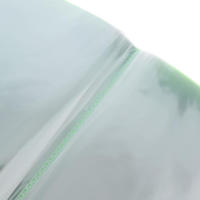 Папка с 10 вкладышами А4, 500 мкм, Calligrata, неон, салатовая Папка с 10 вкладышами А4, 500 мкм, Calligrata, неон, салатовая