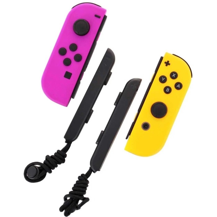 Набор контроллеров Nintendo Joy-Con, беспр,вибр, для Nintendo Switch, фиолетовый, оранжевый Набор контроллеров Nintendo Joy-Con, беспр,вибр, для Nintendo Switch, фиолетовый, оранжевый