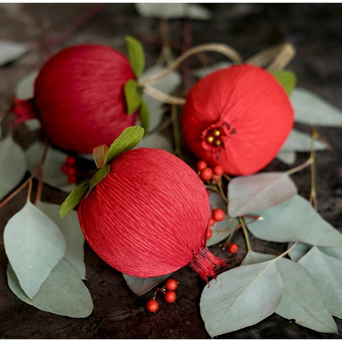 Бумага гофрированная, 582  Бумага гофрированная, 582 "Светло-вишневая", 0,5 х 2,5 м