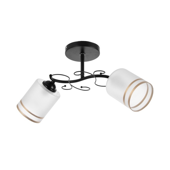 Люстра Люстра "Марти" 2хЕ27 40Вт черный 47х26 см