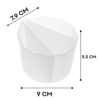 Стаканчик силиконовый для Флюид Арт, 3 секции