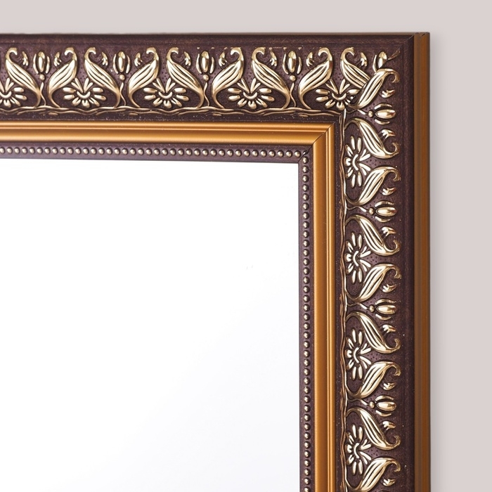 Зеркало «Дубай»,  настенное 60×110 cм, рама пластик, 50 мм