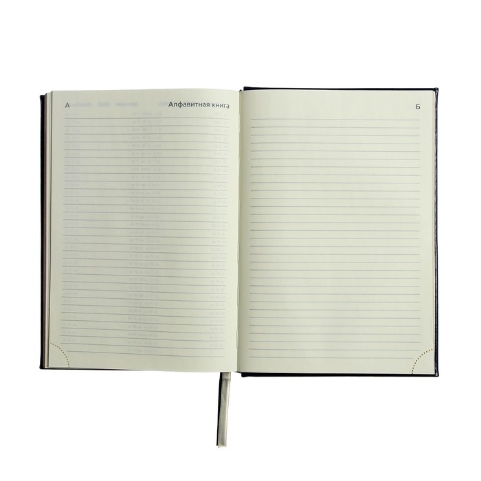 Ежедневник датированный 2024 A5 176 листов, deVENTE.Symbol, твёрдая обложка из искусственной кожи, тиснение фольгой, ляссе, кремовый блок 70 г/м2, синий Ежедневник датированный 2024 A5 176 листов, deVENTE.Symbol, твёрдая обложка из искусственной кожи, тиснение фольгой, ляссе, кремовый блок 70 г/м2, синий