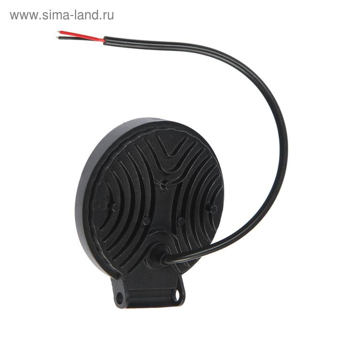 Фара светодиодная OFF ROAD 115 мм, круглая, 12В/24В, 27Вт, 6000K, Skyway, 9 диодов, Дальний свет S07201017 Фара светодиодная OFF ROAD 115 мм, круглая, 12В/24В, 27Вт, 6000K, Skyway, 9 диодов, Дальний свет S07201017