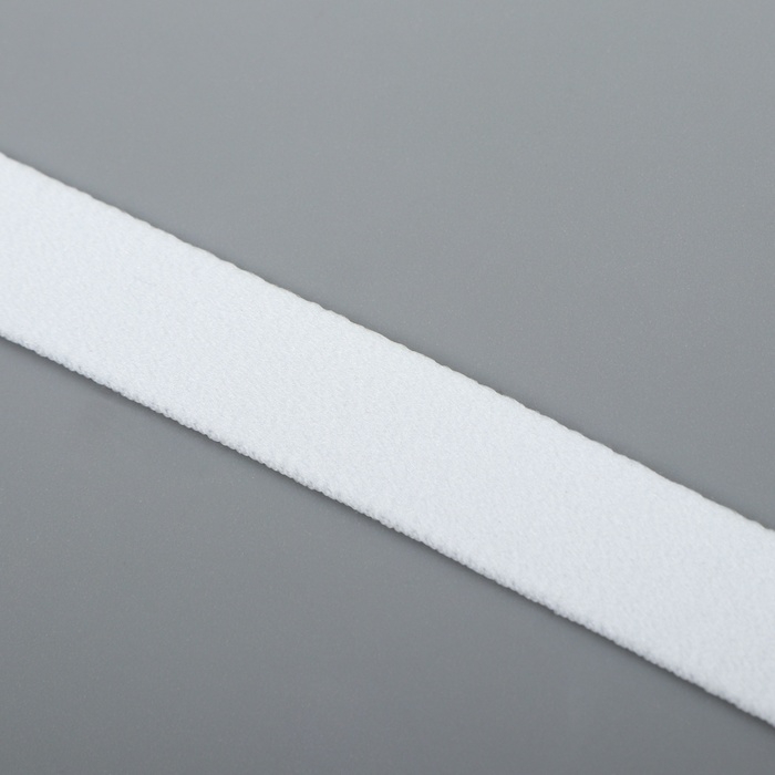 Лента тоннельная, двухстрочная, 10 мм, 50 ± 1 м, цвет белый Лента тоннельная, двухстрочная, 10 мм, 50 ± 1 м, цвет белый