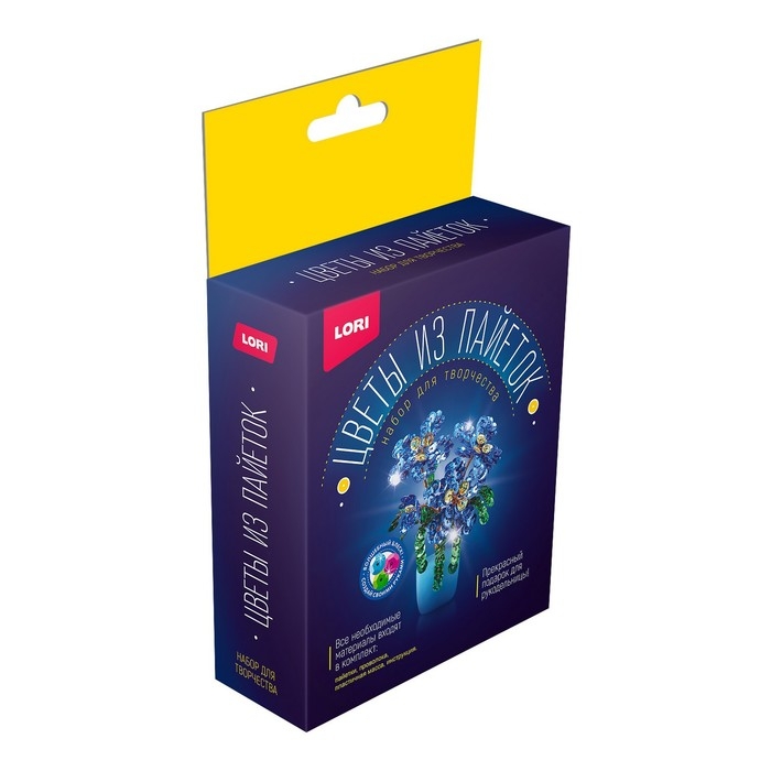 Набор для творчества «Цветы из пайеток. Клематис» Набор для творчества «Цветы из пайеток. Клематис»