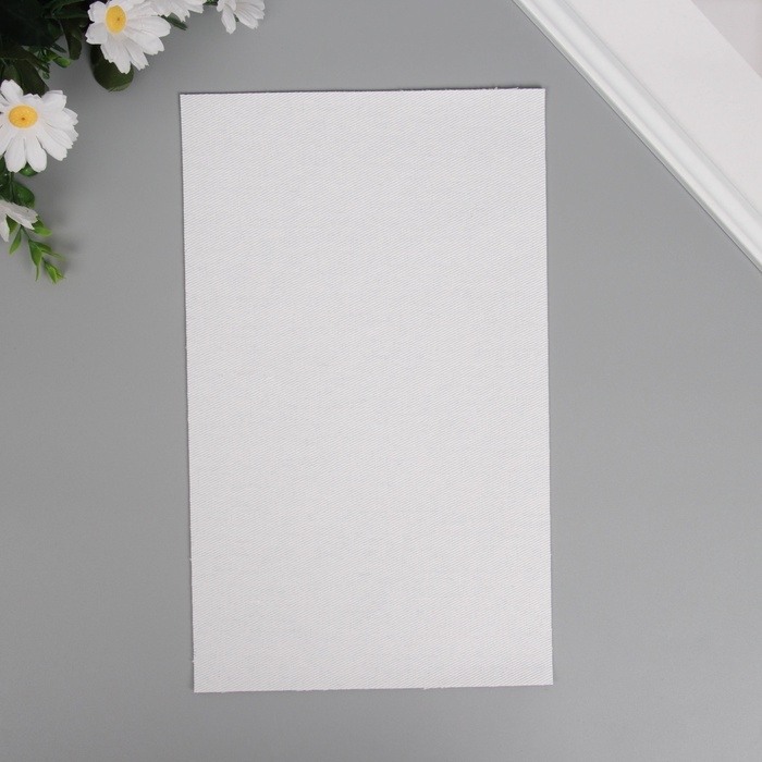 Лист для творчества иск.кожа Лист для творчества иск.кожа "Блёстки" бело-голубой лист 33х20 см толщина 1,6 мм